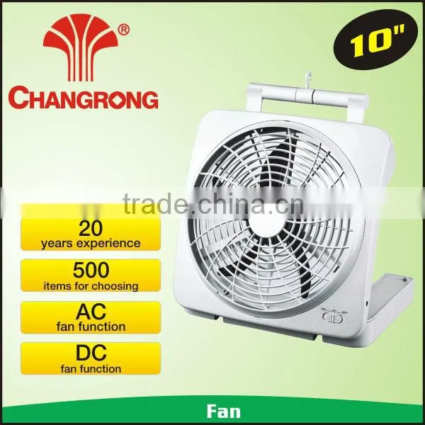 10'' Mini Table Fan With 8*D Batteries