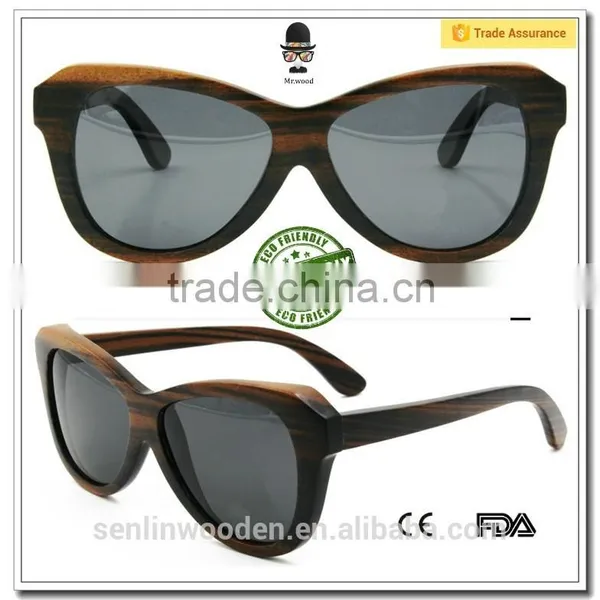 Polarized Genuine Bamboo Sunglasses/Wooden Sunglasses/Homex_FSC/BSCI/CE photo-4
