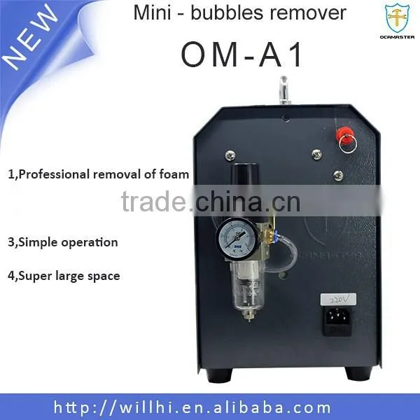Easy Operating Mini LCD Air Bubbles Remover Machine OM-A1 With Built-in Autoclave photo-5