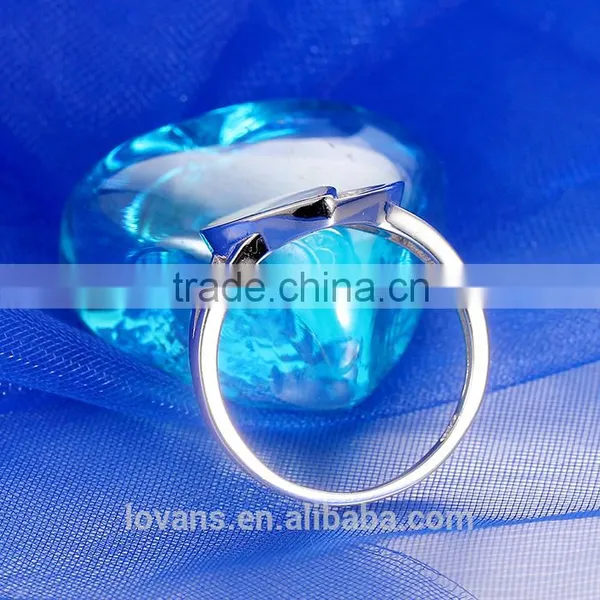 Amber Hand Made Jewelry 925 Stamped Diamond Engagement Ring Dubai photo-3