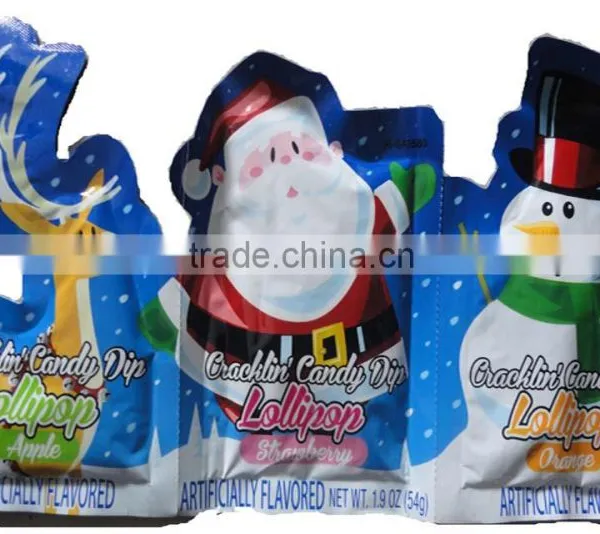 3 in 1 Popping Candy With 3 Different Flavor 54g/bag 15bags/box