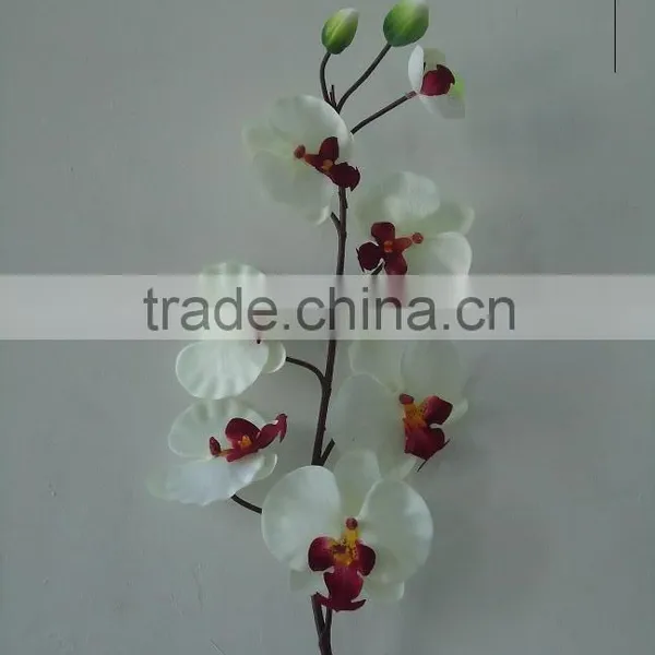 Fabric Flower Decorative Silk Flower Artificial Orchid