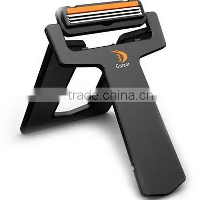 Creative Portable Card Razor/mini Razor With Mirror /pocket Razor photo-2