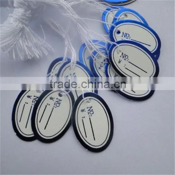 Clothing Jewelry Paper String Price Tags Labels