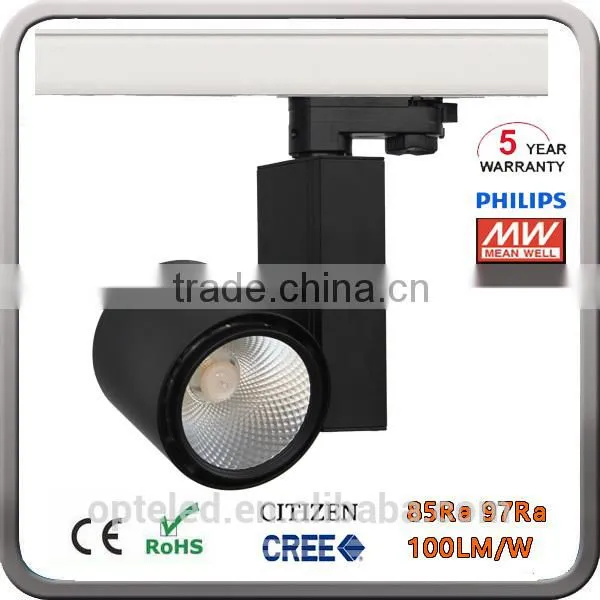 High Quality Good Driver LED Track Rail Light CRI90 CRI 97 100Lm/W With CREE COB photo-6