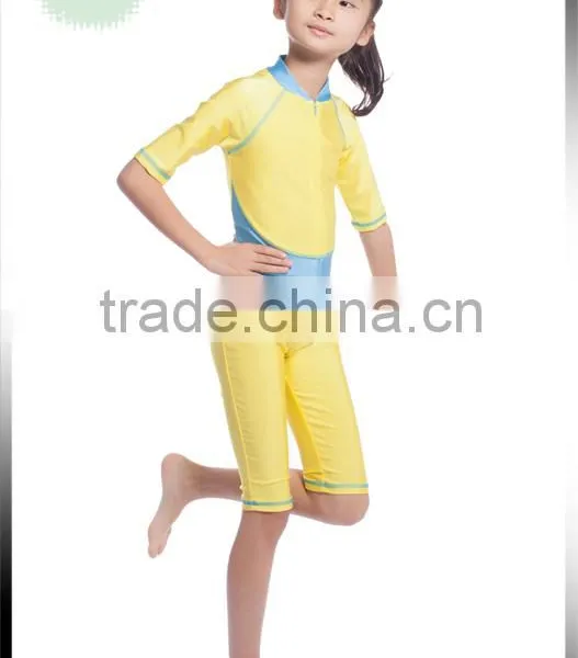 Girls Islamic Muslim Full Cover Modest Fit Swimsuit Beachwear Swimming Costumes photo-3