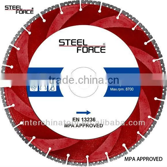 Vacuum Brazed All-Cut Blade for Cutting PVC and Plastic photo-2
