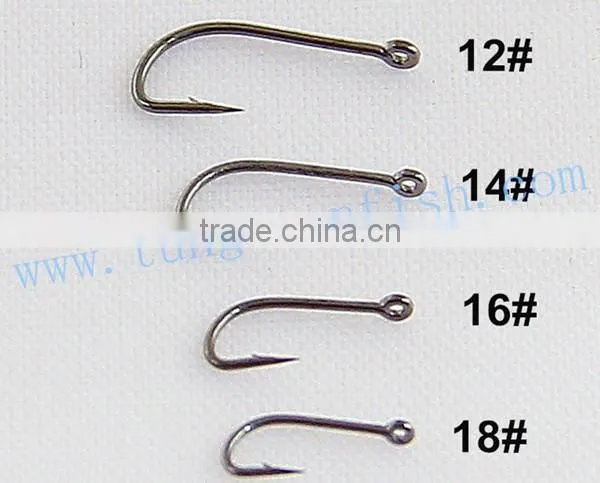Cheap Price Fly Tying Fishing Hooks Dry Fly Nymph Hook photo-2