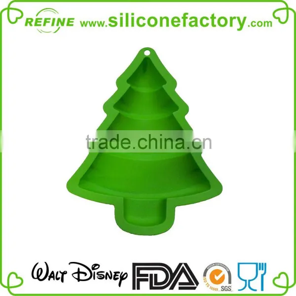 Wholesale Christmas Gift - Silicone Christmas Tree Shaped Cake Mold photo-2