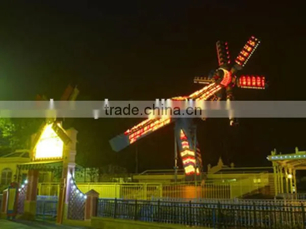 High Quality Good Price Outdoor Playground Rides for Adults Electric Rapid Swing Windmill Ride for Sale photo-5