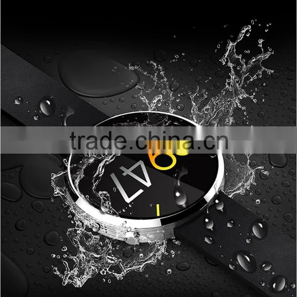 2016 Fashion Round Screen Fitness DM360 Smartwatch With Heart Rate photo-5