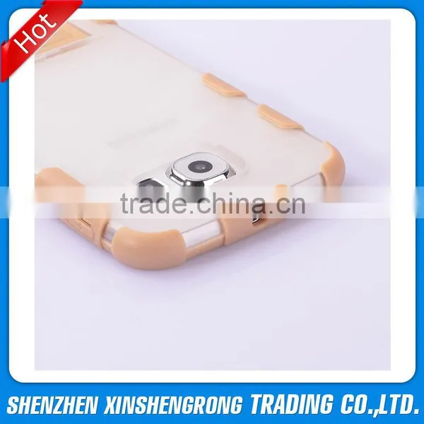 TPU Bumper Case Plastic Back Shell Protective Cases Cover for Samsung Galaxy S6 Edege / G925 photo-3