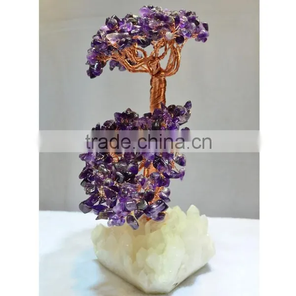 New Fashion Gemstone Connectors Wholesale Polished Well Amethyst photo-3