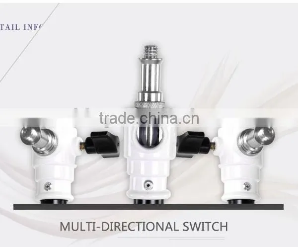 Background Heavy Duty Ground Light Stand With White Connector photo-4