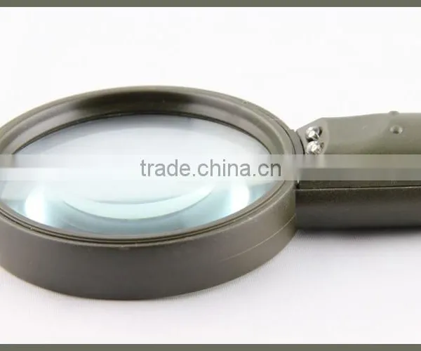 IMAGINE 3X Army Green Magnifying Glass With 2 LED Light for Reading photo-5
