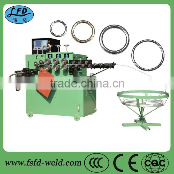 Steel Raw Material and Hydraulic Power Ring Making Machine Metal Wire Ring Forming Machinery photo-3