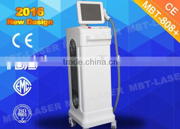 12x12mm Vertical 808nm Diode Laser Hair Removal Back / Whisker photo-2