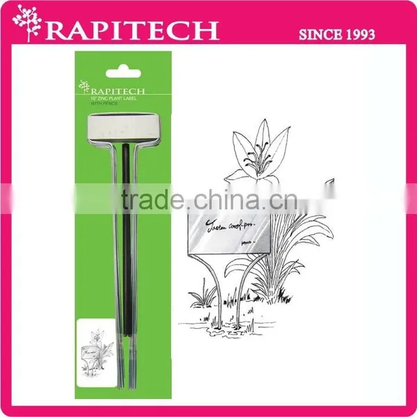 10 Inch Gardening Pencil With Zinc Plant Metal Label photo-2