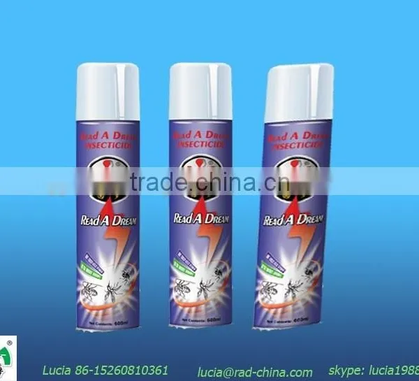 Read A Dream RAD China Factory Insecticide Pesticide Aerosol photo-2