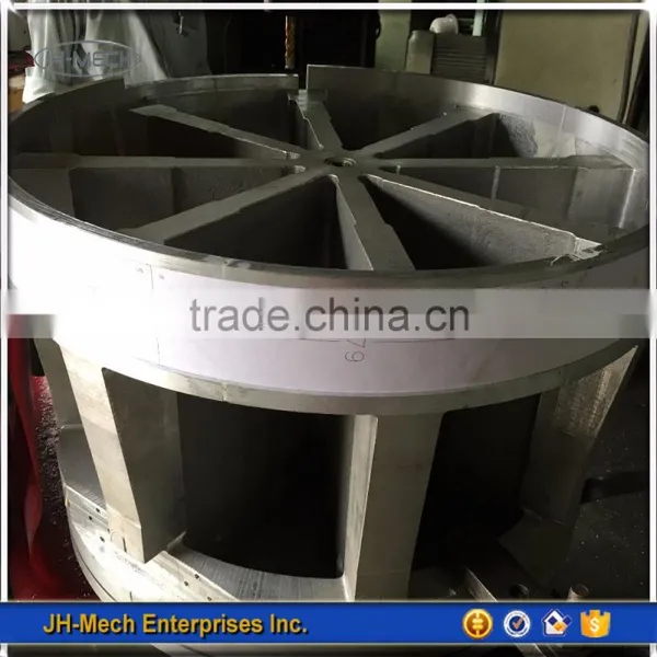 Sand Casting Vibration Machine Aluminum Armature Wheel photo-5