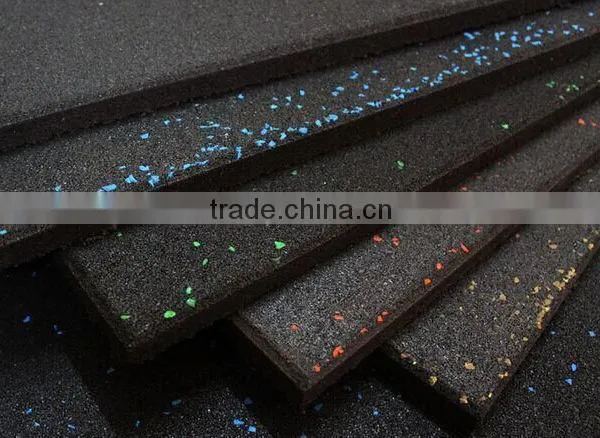 Gym Rubber Mat ,10mm-50mm Rubber Flooring Tile .rubber Floor Mat photo-5