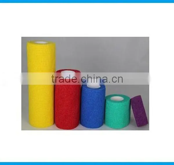 Colored Made in China Elastic Bandage in Medical Adhesive photo-2