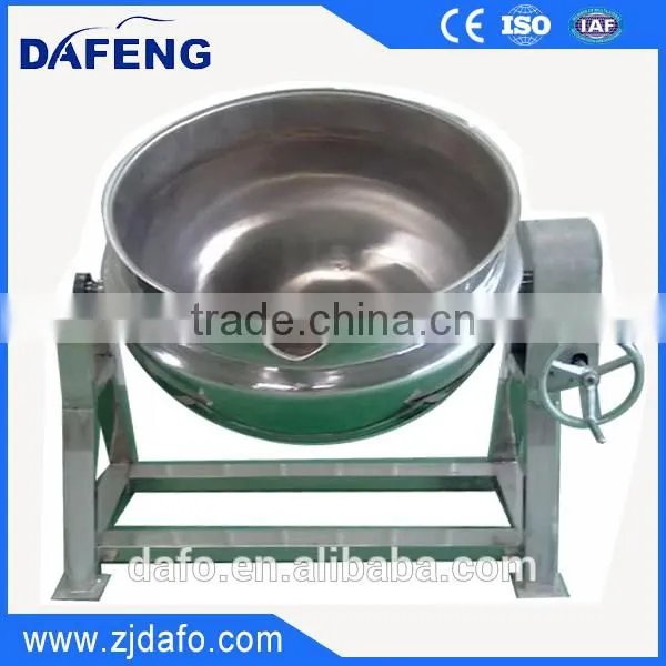 500 Liter Steam Jacketed Cooking Kettle With Agitator photo-5