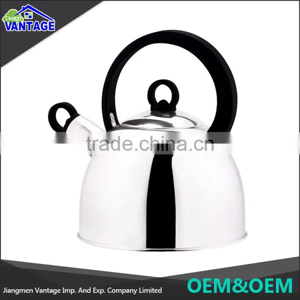 2016 High Quality 1.5/2.0/2.5/3.0/3.5/4.0L Mirror Polished Whistling Kettle Stainless Steel Tea Water Kettle photo-2