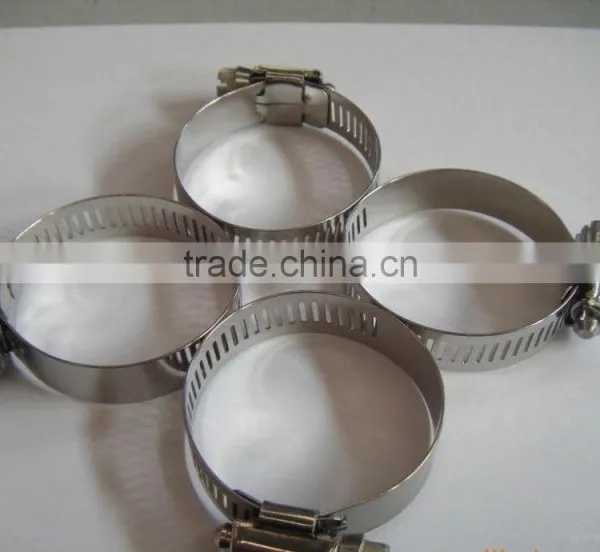 Wells CE Hardware Polished SS304 Stainless 316 Hose Clamps for Pipeline photo-4