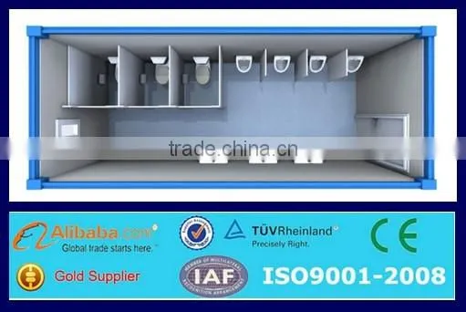 Low Cost Sandwich Panel Prefab Toilet for Sale photo-5