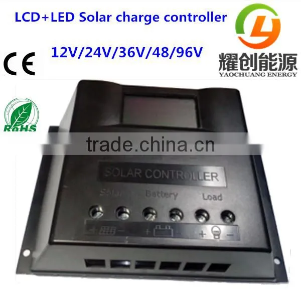 36V 48V MPPT/ PWM Solar Charge Controller 30A 40A 50A 60A 80A 100A photo-5