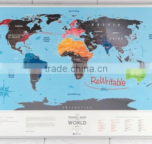 Scratchable Off World Map Large Places I've Been World Travel Map Great Scratchable World Map Gift For Any Traveller AMA-11 photo-5