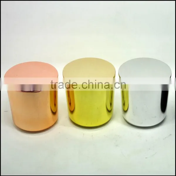 Matte Black Glass Candle Holder With Black Metal Lid photo-6