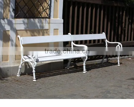 Out Door Furnithure, Solid Wood Cast Iron Bench photo-3