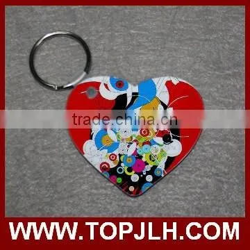 China Supplier Hot Sell Custom Sublimation MDF Keychain, Christmas Keychain photo-3