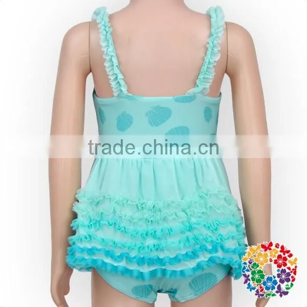 Fairy Baby Girls Summer Beach Playsuit Adorable Aqua Dress Swimsuit photo-4