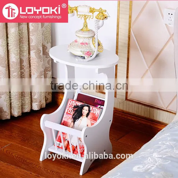 Customized Size Wooden Magazine Rack , Wood Table photo-3