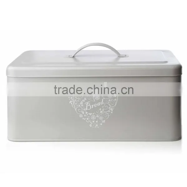 Vintage Design Home Kitchen Pink Bread Bin photo-5
