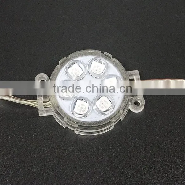 30mm SH-1908 Full Color Light Source, Paralleling LED Point Lights, Milky White Shell photo-6