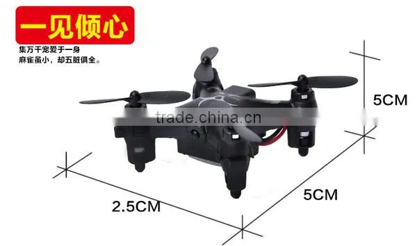 Newest 2.4G 4CH RC Quadcopter Nano RC Quadcopter Kit Mini Drone With hd Camera photo-6