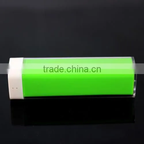 Mini 2600mAh Lipstick Power Bank Lip Gloss External Backup Battery Power Bank For Phone photo-2