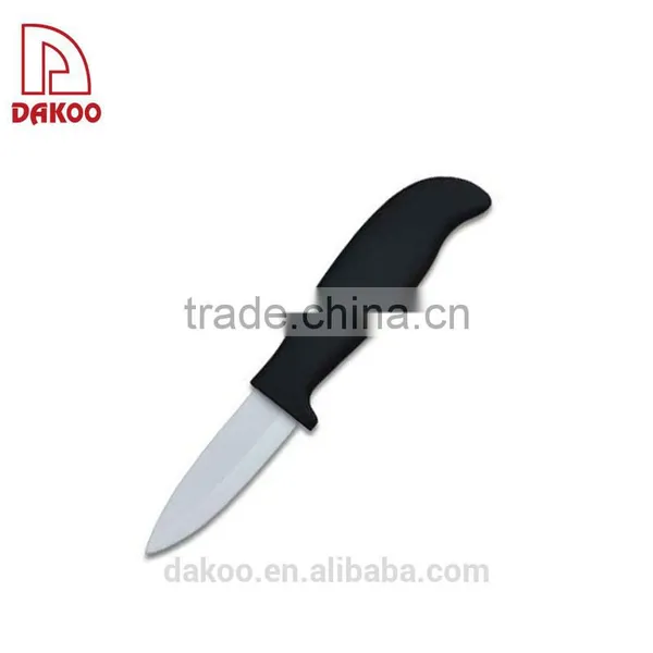 4 Pieces PP+TPR Soft Touch Handle Zirconia Ceramic Knife photo-5