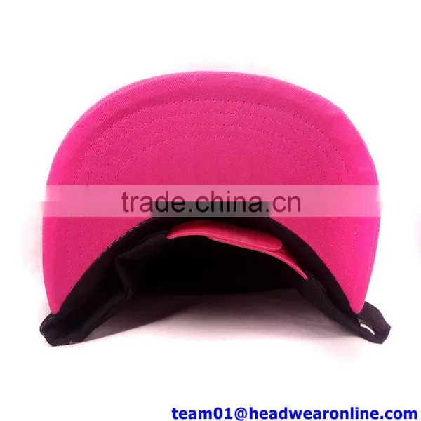 2016 Fashion PU Leather Snapback Hat With Embroidery Logo and Full Laser Holes on the Hat photo-6
