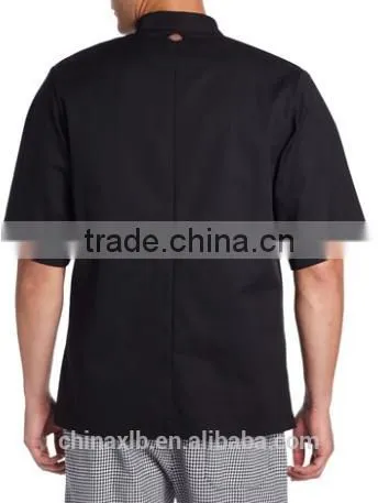 Men's Short-Sleeve Classic Chef Coat photo-4