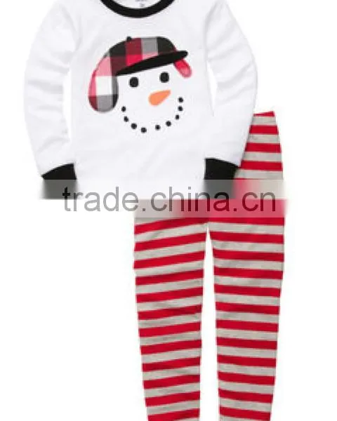 100% Cotton Kids Animal Pajamas White photo-2