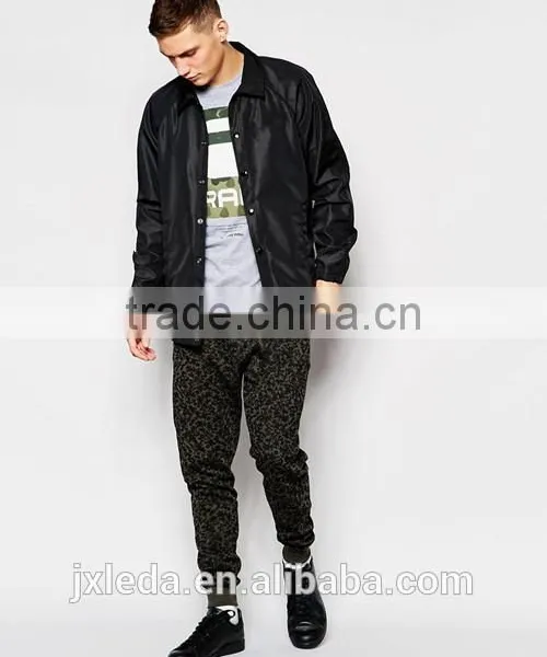 Custom Men Fashion Tapered Full Camo Print Sweat Trousers, Fitness Casual Training Gym Pants OEM photo-4