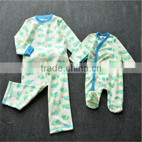 Organic Cotton Baby Custom Printed Bodysuits White Of Good Quality photo-3