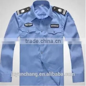 Cheap Hot Sale 100% Cotton Twill Security Uniform photo-2