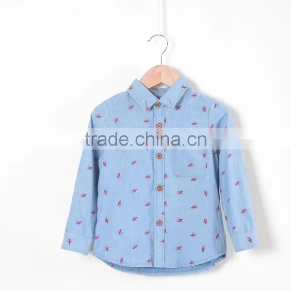 100% Cotton Soft Brand Best- Selling Printing Kid Shirt