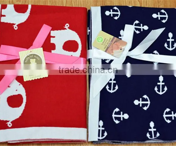 Floral Warm Fashion Wool Baby Blanket Wholesale photo-3